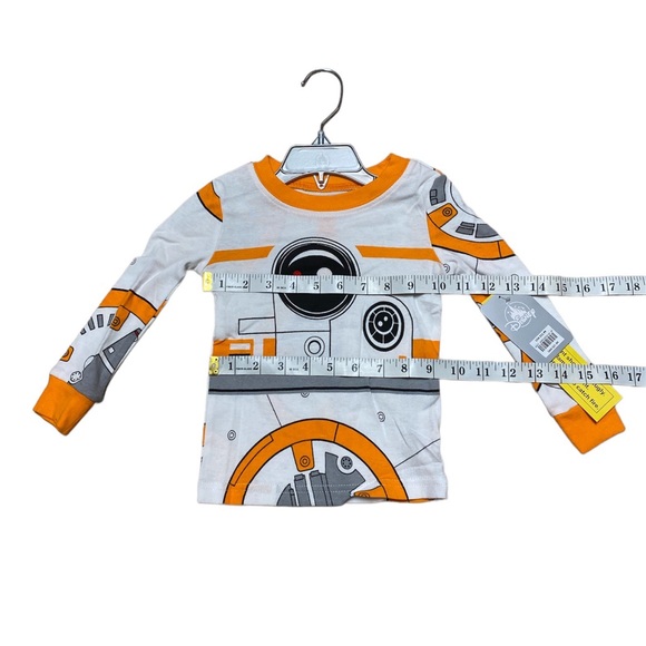 BB-8 Costume PJ PALS for Boys Star Wars Disney Youth Toddler Sleepwear Size 2 - Picture 4 of 10